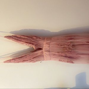 Pink with flowers dress,From concept